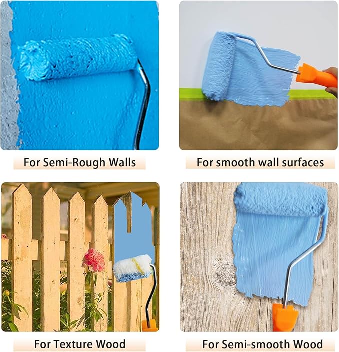 10 Pieces Paint Roller Cover - Image 6