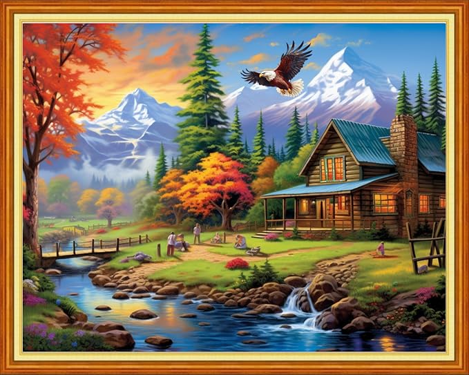 DMCVIVR Stamped Cross Stitch Kits by DMCVIVR