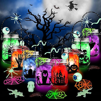 Shemira Halloween Craft Kit for Kids, Halloween Art & Craft Party Supplies by Shemira