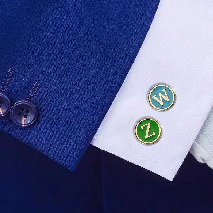 26 Pcs Enamel Letters Brooches Pins - Image 3