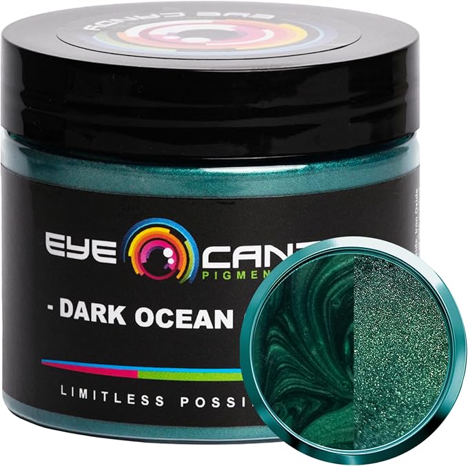 Eye Candy Pigments Premium Green Mica Powder by EyeCandyPigments