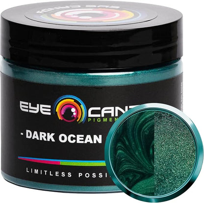 Eye Candy Pigments Premium Green Mica Powder by EyeCandyPigments