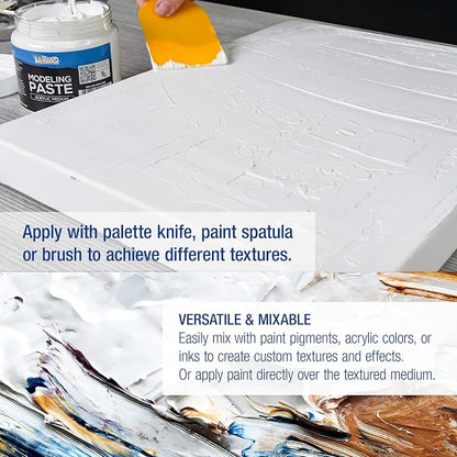 U.S. Art Supply Acrylic Modeling Paste - Image 4