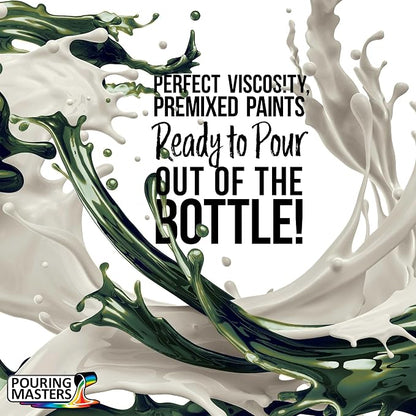Pouring Masters Ivy Green/Blue Iridescent Special Effects Acrylic Pouring Paint - Image 2