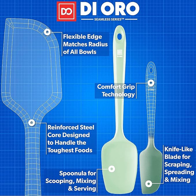 di Oro Living Silicone Spatula Set - Image 3