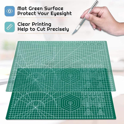 anezus Self Healing Sewing Mat, 12inch x 18inch Rotary Cutting Mat Double Sided - Image 4
