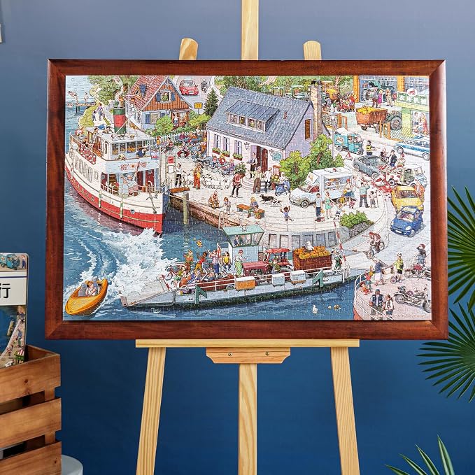 MOMIBOOK Puzzles for Adults 1000 Piece Jigsaw Puzzles of Let's Go! Set Sail - Image 5