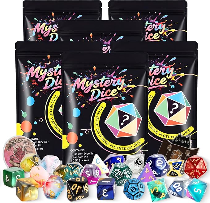 Coyeekn Mystery Dice Set by Coyeekn