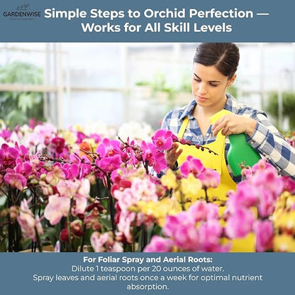 Liquid Orchid Fertilizer Concentrate 3-1-2 - Image 6