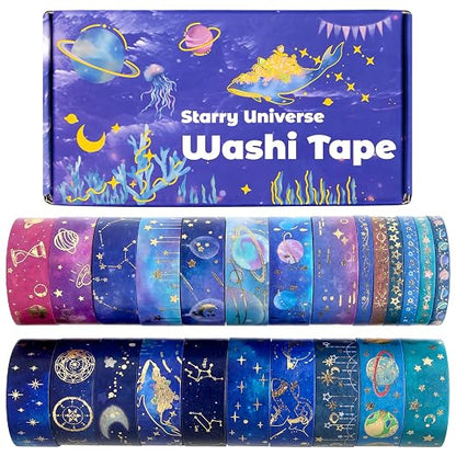 24 Rolls Washi Tape Set by WAPETASHIwashitapeset