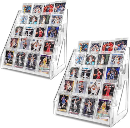 Trading Card Display Stand, Vertical Holder by TrendTrust