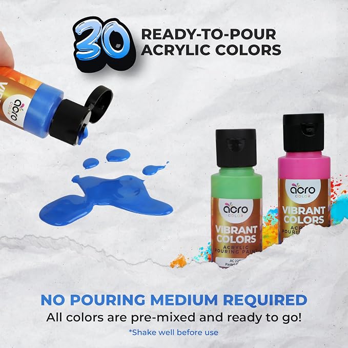 Acrylic Pouring Paint Set - Image 3