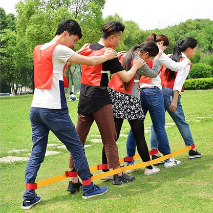 Sonyabecca Cooperative Band Walker 5-Legged Race Band Set Game Teamwork Training by Sonyabecca