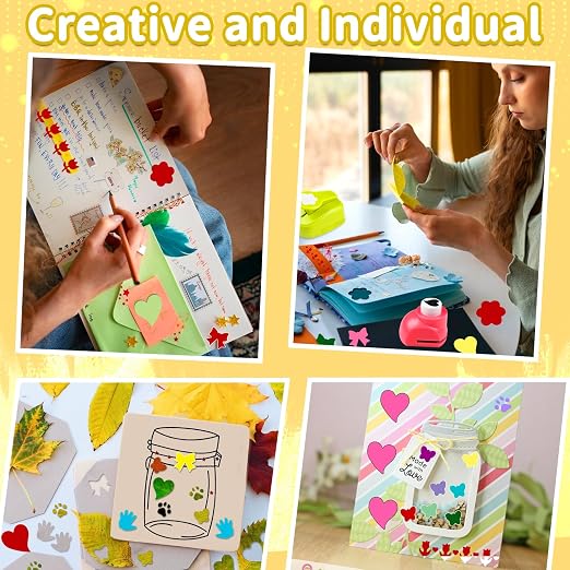 Creative Kids DIY Puncher Craft Set, Paper Hole Punches - Image 3