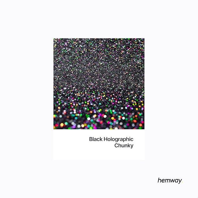 Hemway Polyurethane & Epoxy Resin Glitter 100g / 3.5oz Metallic Crystal Flake - Image 2