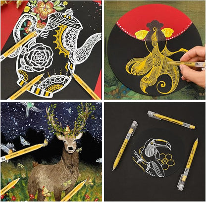Gold Gel Pens 3-Pack - Image 5
