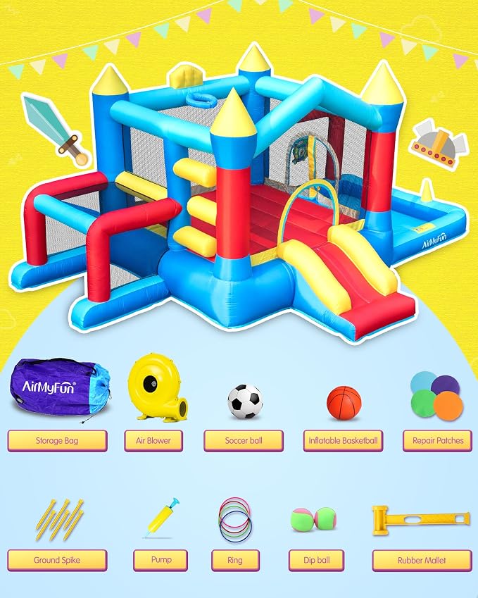 AirMyFun Bounce House for Kids 3-6, Premium Material Bounce House - Image 9