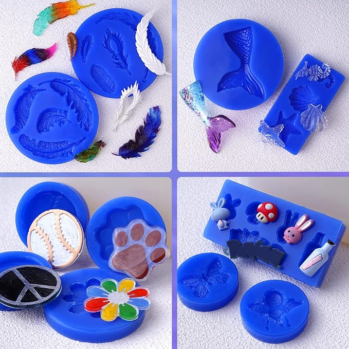 LET'S RESIN Silicone Molds Making Kit 30A, Liquid Silicone Rubber Mixing Ratio - Image 5