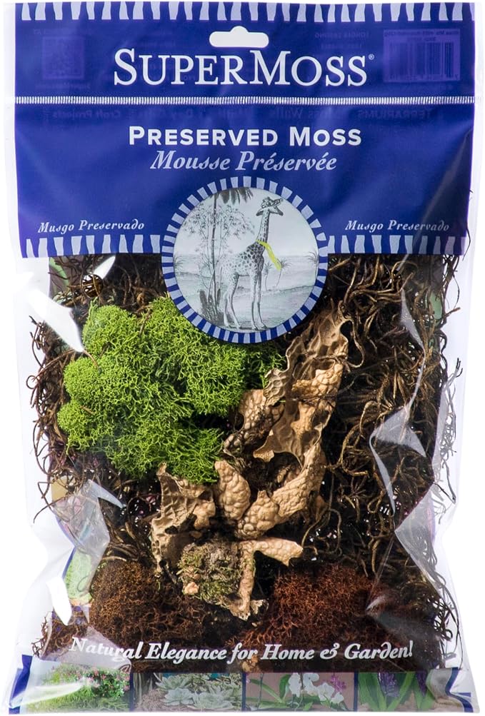 SuperMoss Moss Mix – Premium Decorative Moss by SuperMoss