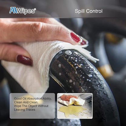 AAwipes Cleanroom Cellulose/Polyester Wipes Bulk, Lint Free Nonwoven - Image 7