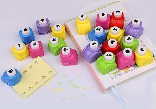Craft Punches 20pcs, Katfort Hole Punch Shapes 20 Patterns, Craft Hole Punch - Image 6