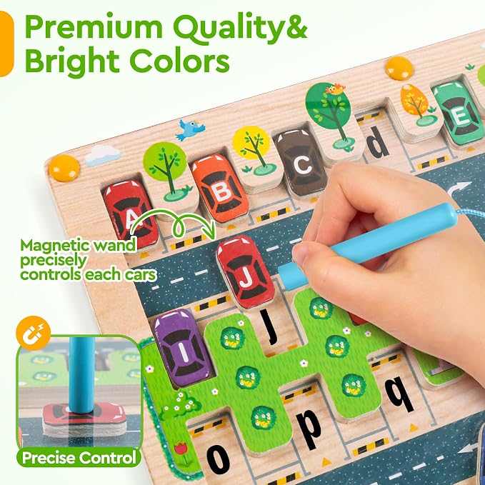 Magnetic Alphabet Maze - Image 2