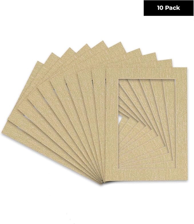 Pack of TEN 11x14 Mats Bevel Cut - Image 2