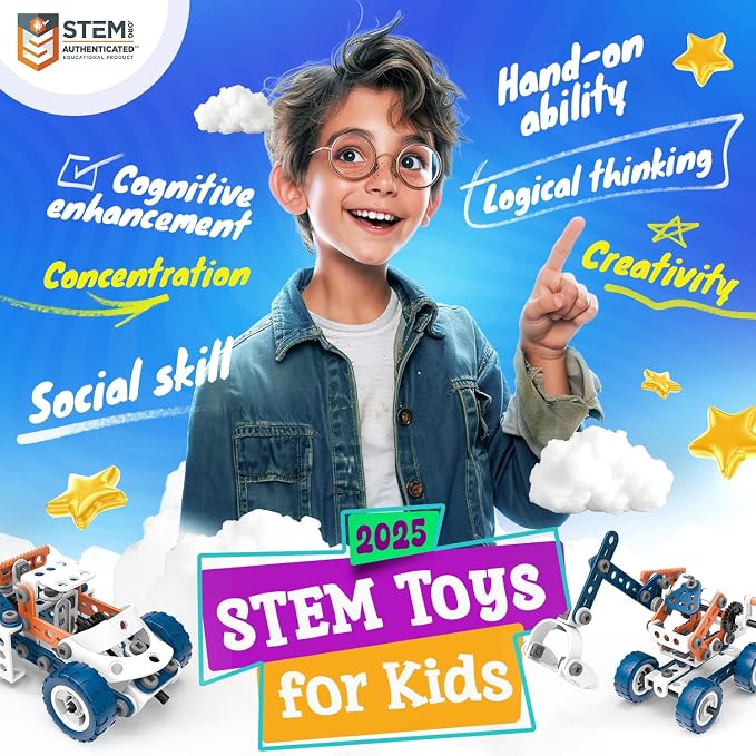 SMIESSKIDDO 12 in 1 STEM Toys - Image 2