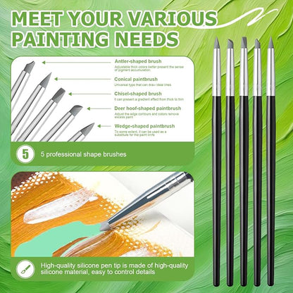 WANJAO Masking Fluid for Watercolor Painting, Liquid Masking Tape - Image 3
