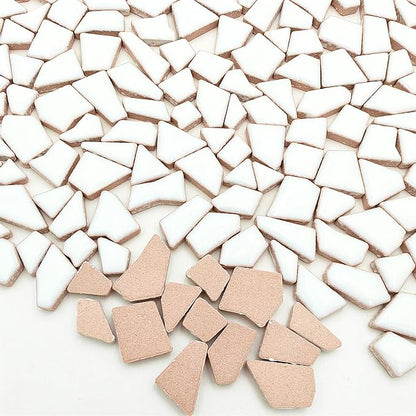 1.1LB Irregular Ceramics Mosaic Tiles, Mosaic Pieces Stones - Image 9