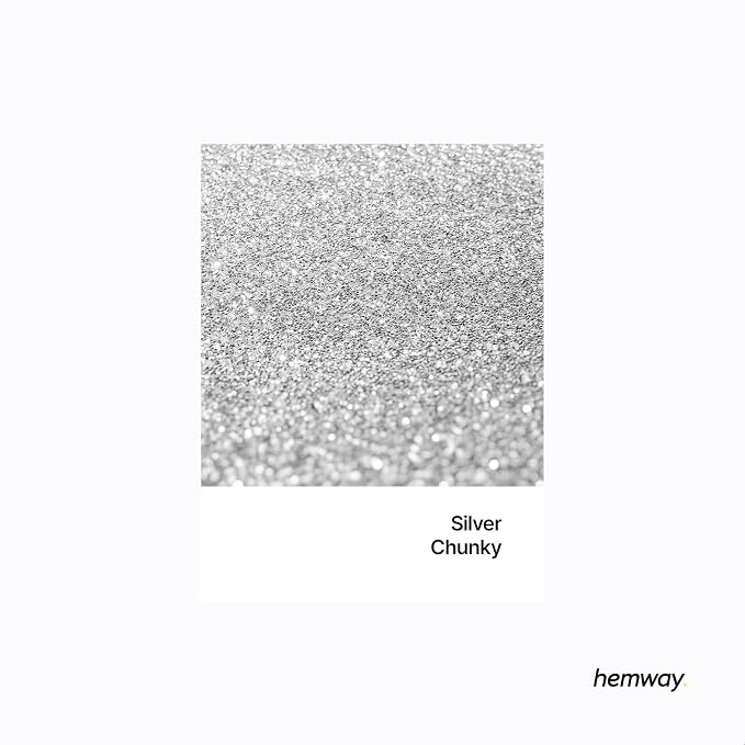 Hemway Polyurethane & Epoxy Resin Glitter 100g / 3.5oz Metallic Crystal Flake - Image 2