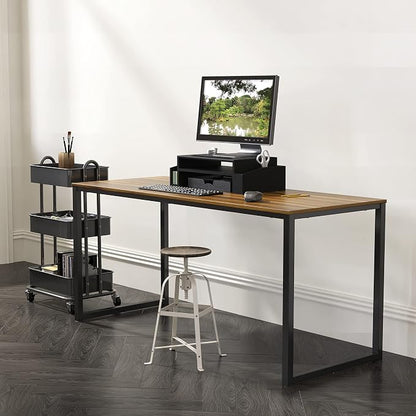 SHW Mission 48-Inch Home Office Computer Desk - Image 2