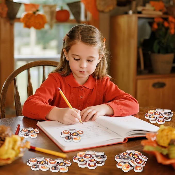 60Pcs Thanksgiving Mini Erasers - Image 5