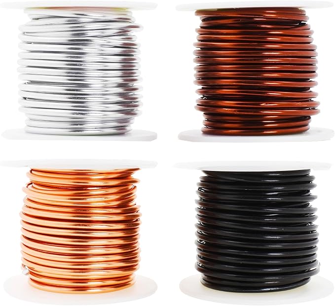 Mandala Crafts 8 Gauge Anodized Aluminum Craft Wire by MandalaCrafts
