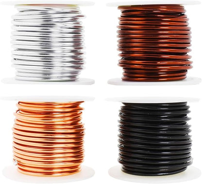 Mandala Crafts 8 Gauge Anodized Aluminum Craft Wire by MandalaCrafts