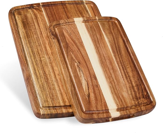 Set of 2 Sonder Los Angeles Acacia Wood Cutting Boards by SonderLosAngeles