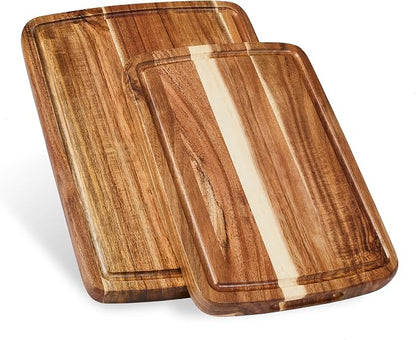 Set of 2 Sonder Los Angeles Acacia Wood Cutting Boards by SonderLosAngeles