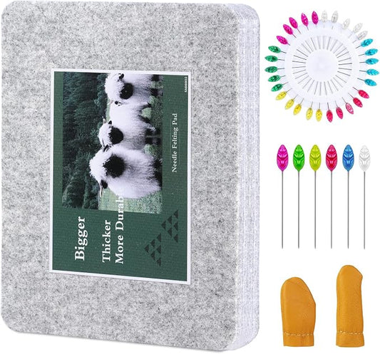 WONVOC Needle Felting Mat, Needle Felting Tools, Felting Pad, Needle Felting by wonvoc