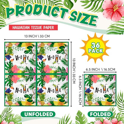 Crtiin 36 Pack 9 Styles Decoupage Napkins Assorted Floral Decorative Decoupage - Image 2