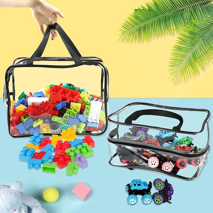 6 Packs Widen X-Large Toy Storage Bags 12.6×9.25×6.9In - Image 4