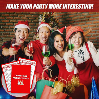 Christmas Friendly Feud Game, Funny Christmas Party Games, Friendly Feud Trivia - Image 5