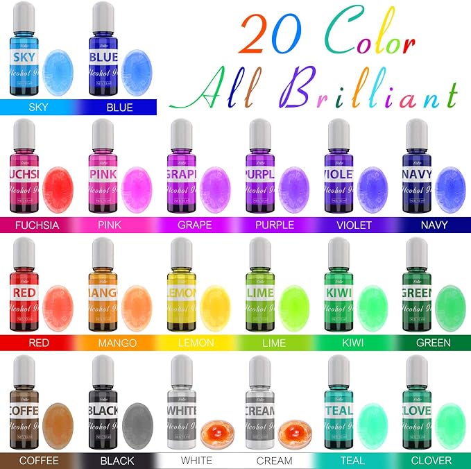 Alcohol Ink Set - Image 2