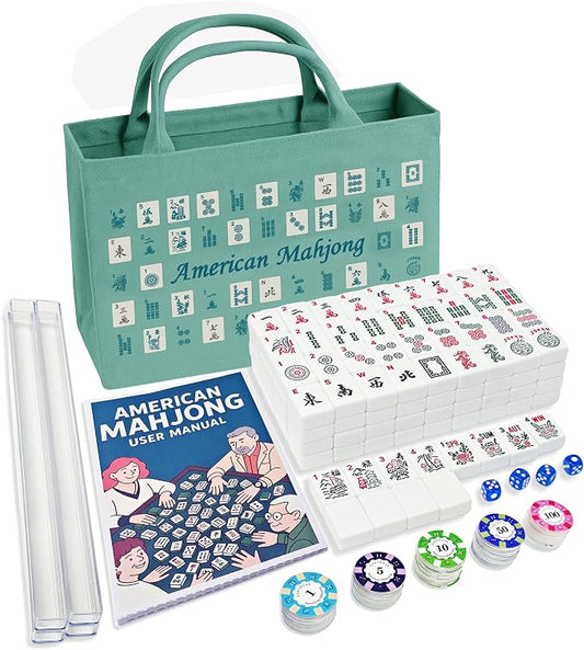 American Mahjong Tile Set – Complete 166 Tiles by Unknown