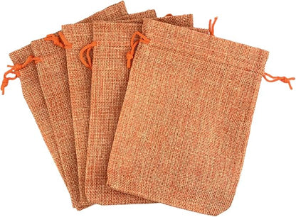 Palmhomee Pack of 25 Burlap Gift Bags - Image 4