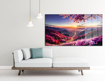 SpiritualHands Scenery Tempered Glass Wall Art Painting - Image 5