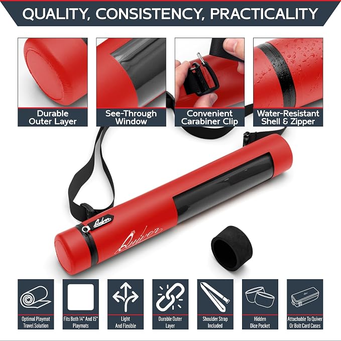 Quiver Time Red XL Orion Playmat Tube - Image 8