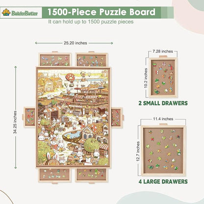 1500 Pieces Rotating Puzzle Board - Image 3