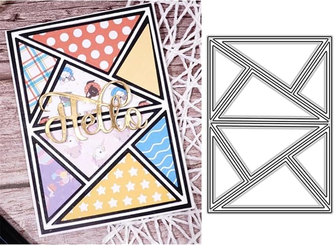 Cutting Dies Metal Stencils Scrapbooking Tools Flowers Lace Frame DIY Embossing by AMMSOCHY