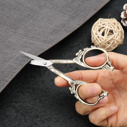 Artistic Vintage Craft Scissors Small 4.6 Inch Sharp Sewing & Embroidery Tool - Image 4