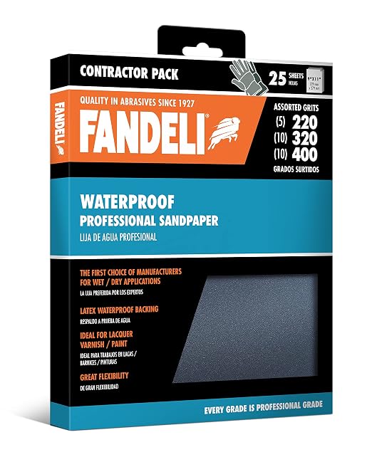 Fandeli | Waterproof Sandpaper | - Image 2